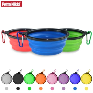 Collapsible Dog Travel Bowl Portable Silicone Pet Dogs Bowls For Traveling Camping Walking Outdoor F in Pakistan