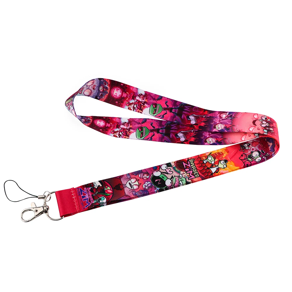 

Забавные шнурки E3856 для ремня на шею инопланетянина, брелок для ключей, держатель для ID-карты, подвесной шнурок с петлей, шнурок для ключей, а...