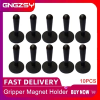 cngzsy 10pcs magnetic sticker holders strong vinyl film gripper carbon foil sign crafts wallpaper sucker car styling tools 10a12