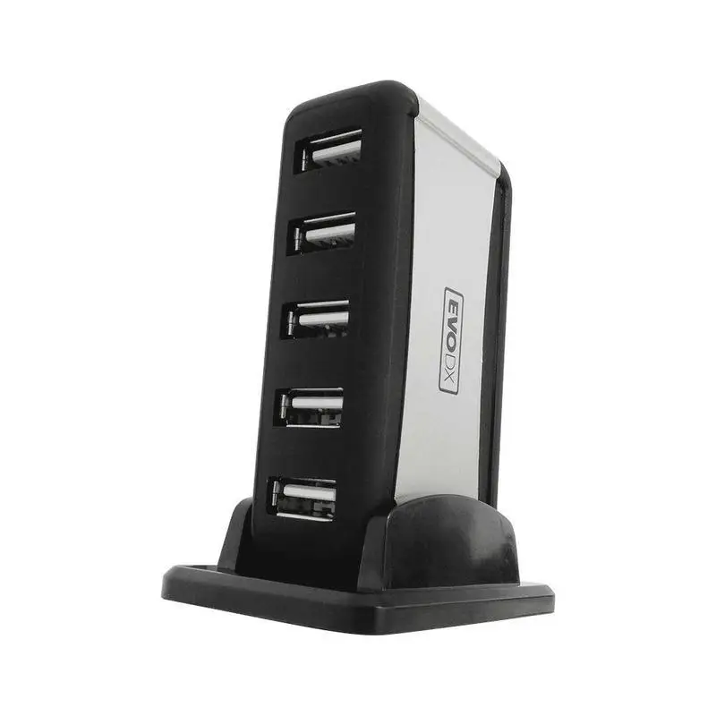 Высокоскоростной сплиттер концентратор USB 2 0 с 7 портами и адаптером питания