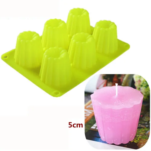 

2019 New Fashion DIY Candle Silicone Mold Handmade Candle Making Tool Scented Candle DIY Material Various Shaped Silicone Mold