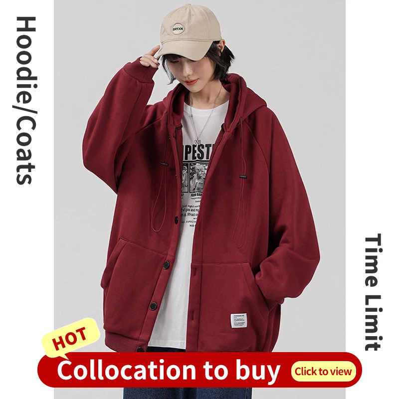 

Women's Sweatshirt Y2k Clothes Harajuku Cardigan Women Long Sleeve Oversize Jackets Sports Sweatshirt With Zipper Zevity Hoodie