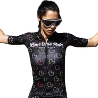 2021 love the pain womens cycling jersey summer short sleeve shirt maillot ciclismo bicycle wear top mtb breathable clothing