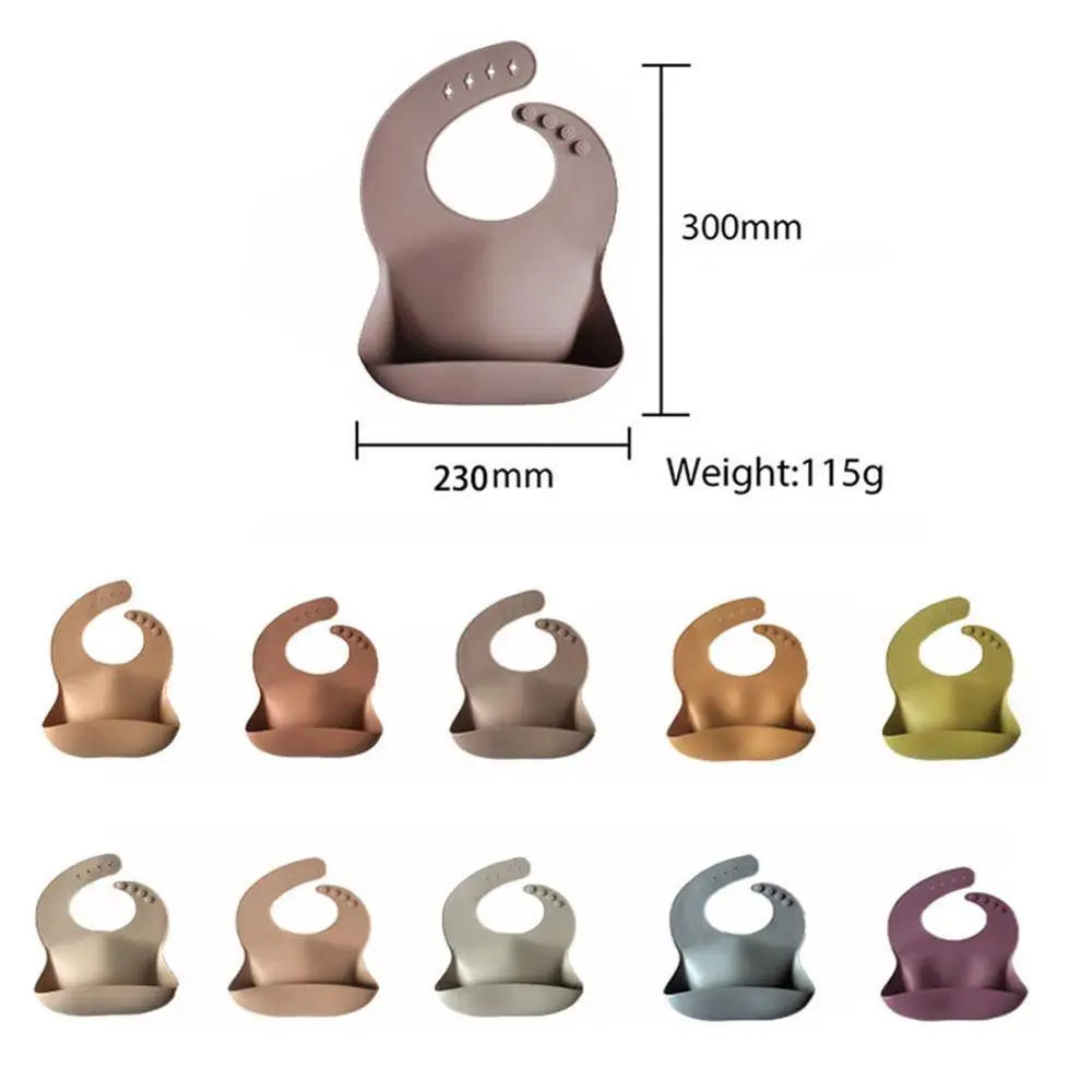 

Newborns silicone Baby Feeding Burp Cloth Bandana Bibs Fashionable Infant Toddler Drooling Babador Scarf Aprons Baby Stuff