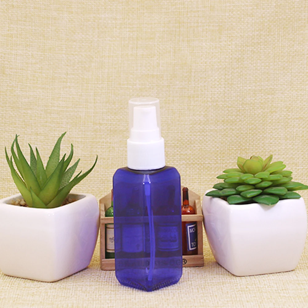 Дорожный прозрачный пластмассовый распылитель для духов 1 шт. 50 мл пустой