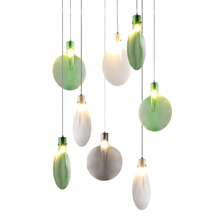 

nordic led stone deco chambre luminaire suspendu monkey lamp kitchen dining bar kitchen fixtures bedroom