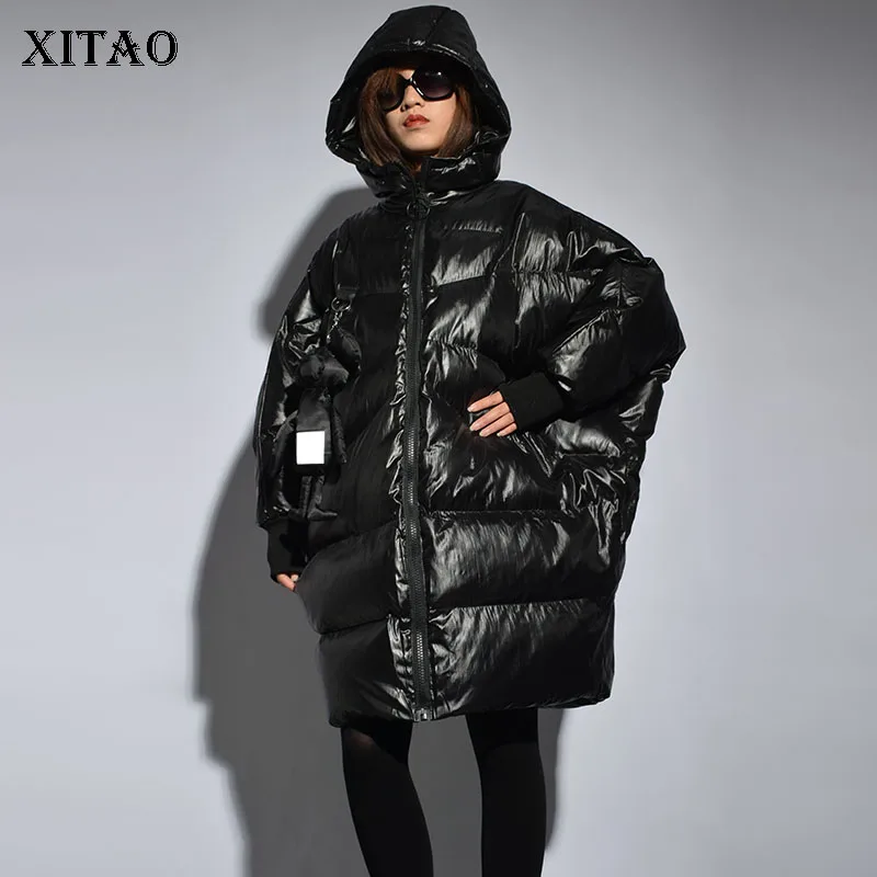 XITAO Черный Плюс Размер парки женские модные новые 2019 осенние элегантные с
