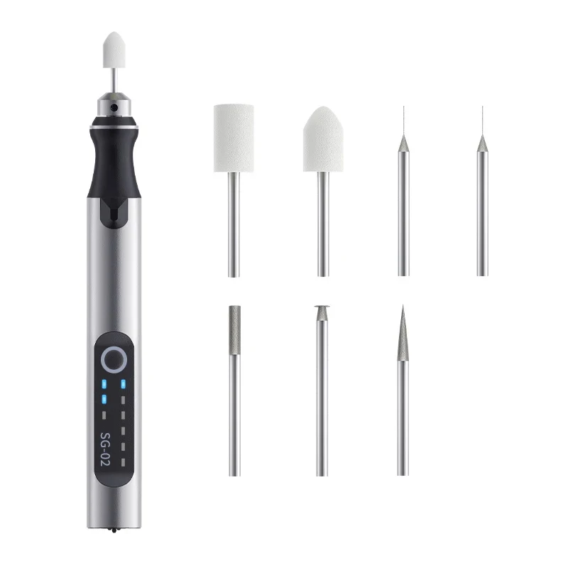 Qianli Mega Idea SG-02 Intelligent Charging Pen Wireless Grinding Drilling Carving Disassembly Face Lattice Polishing Tools