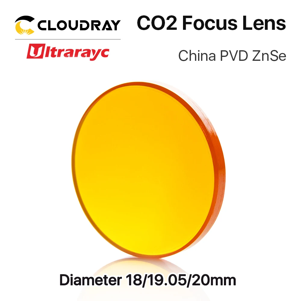Ultrarayc Китай CO2 ZnSe фокус объектива диа. 18 19 05 20 мм FL38.1 50 8 63 5 101 6 127 1 4 &quotдля лазерной