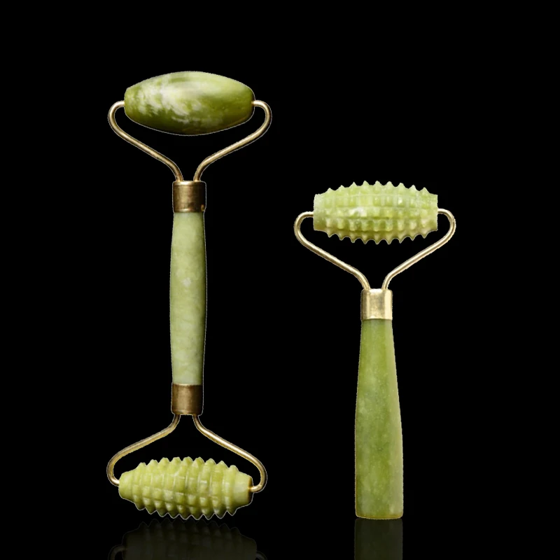 Натуральный нефритовый бриллиантовый инструмент реальный тонкий массажер для