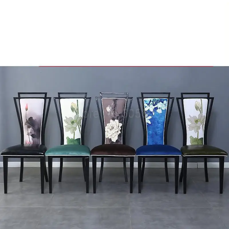 Новый китайский стул для отеля простой ресторана гостиницы домашний стол и