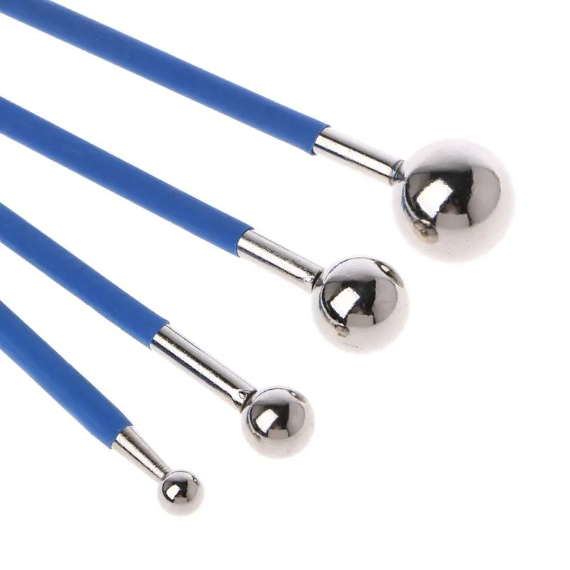 

4PCS/SET Dual Stainless Steel Pressed Ball Tile Grout Glue Gaps Repairing Stick Porcelain Floor Grouting Scraping Construction