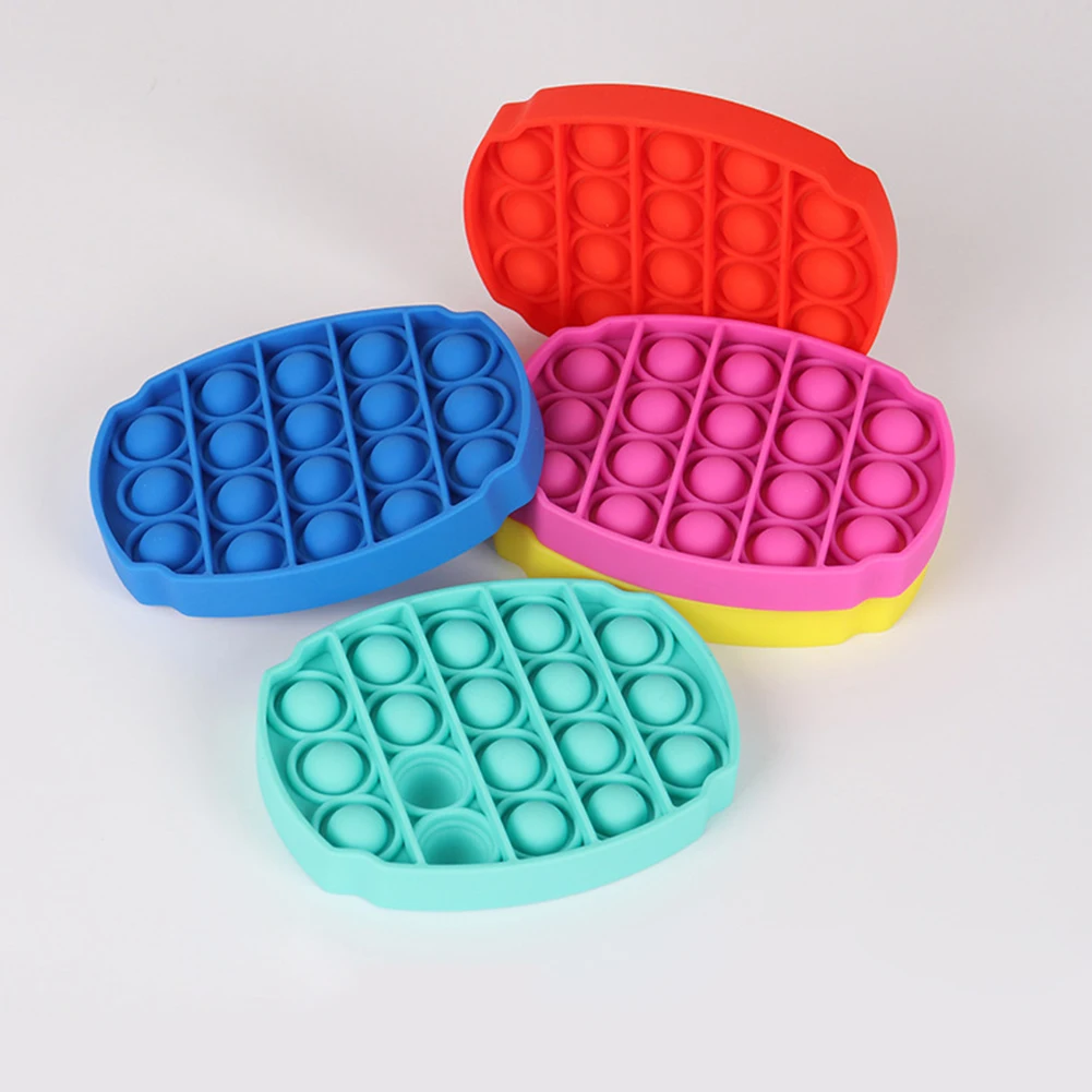 

Ellipse Push Bubble Fidget Sensory Toys Non-toxic Simple Stress Reliever Puzzle Educational Toys for Autism Prevent Brain Degene