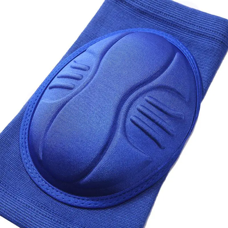 

2PCS Protective Knee Pads Thick Sponge Anti-Slip Support Fitness Gear Collision Avoidance Knee Sleeve Bike Sport Brace Protector