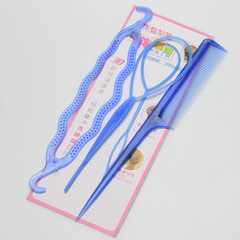 4 шт./компл. Магия для укладки волос набор аксессуаров Шнуровых заколка булочка