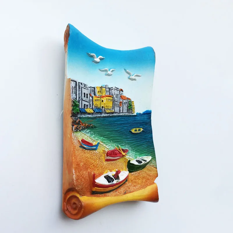 

Fridge Magnet Souvenir Cyprus Landmark Fridge Magnets Decorative Refrigerator Home Decor