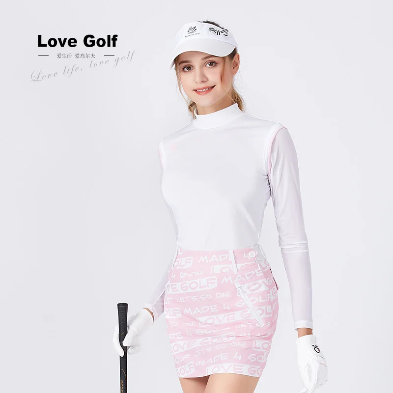Женская короткая юбка с защитой от солнца LOVE для гольфа весна осень LGS002|Шорты