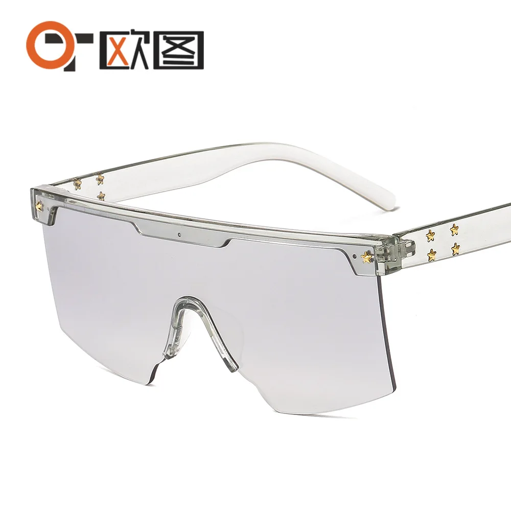 Классические солнцезащитные очки с большой оправой 2020 женские модные люксовый