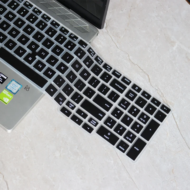 Силиконовый чехол для клавиатуры Защитная пленка ноутбука Dell Latitude 15 6 5000 5500 5501 и