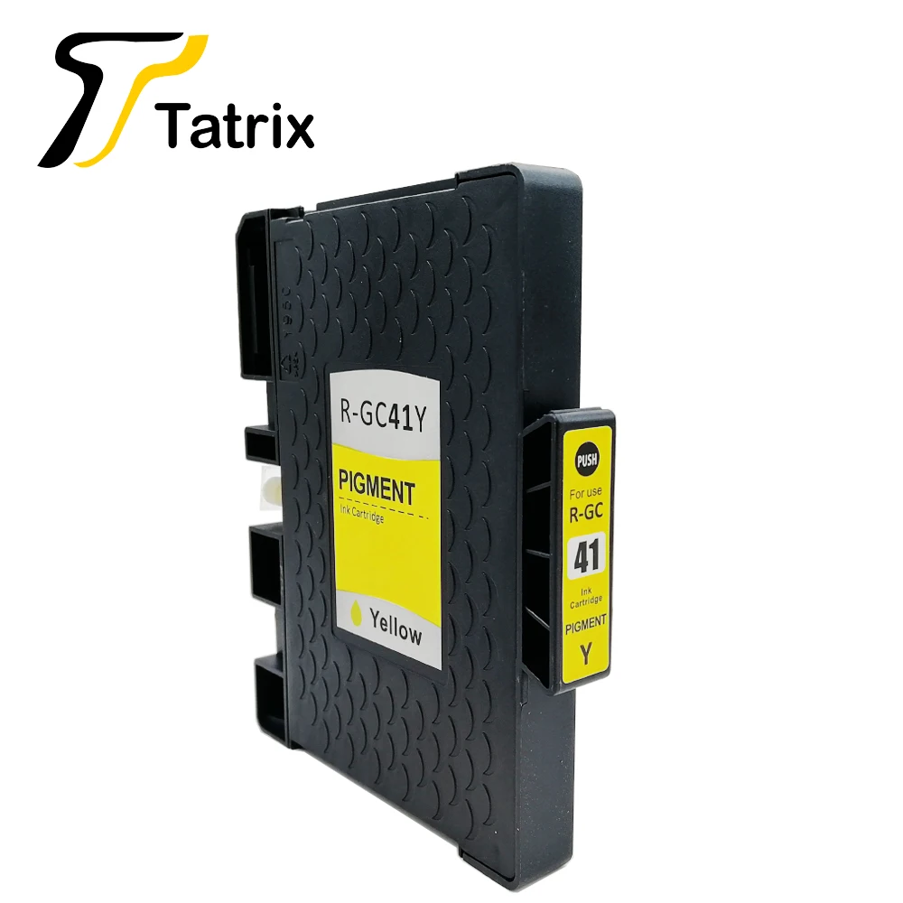 Картридж Tatrix для Ricoh GC41 совместимый с G 3110DNw/3110 SFNw/3100SNw/2100N/3110DN/7100DN пигментными
