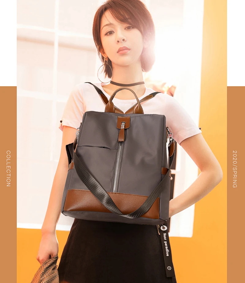 Mode femmes sac à dos de haute qualité jeunesse en cuir sacs pour adolescentes femme école bandouliere moc|Женские рюкзаки| |