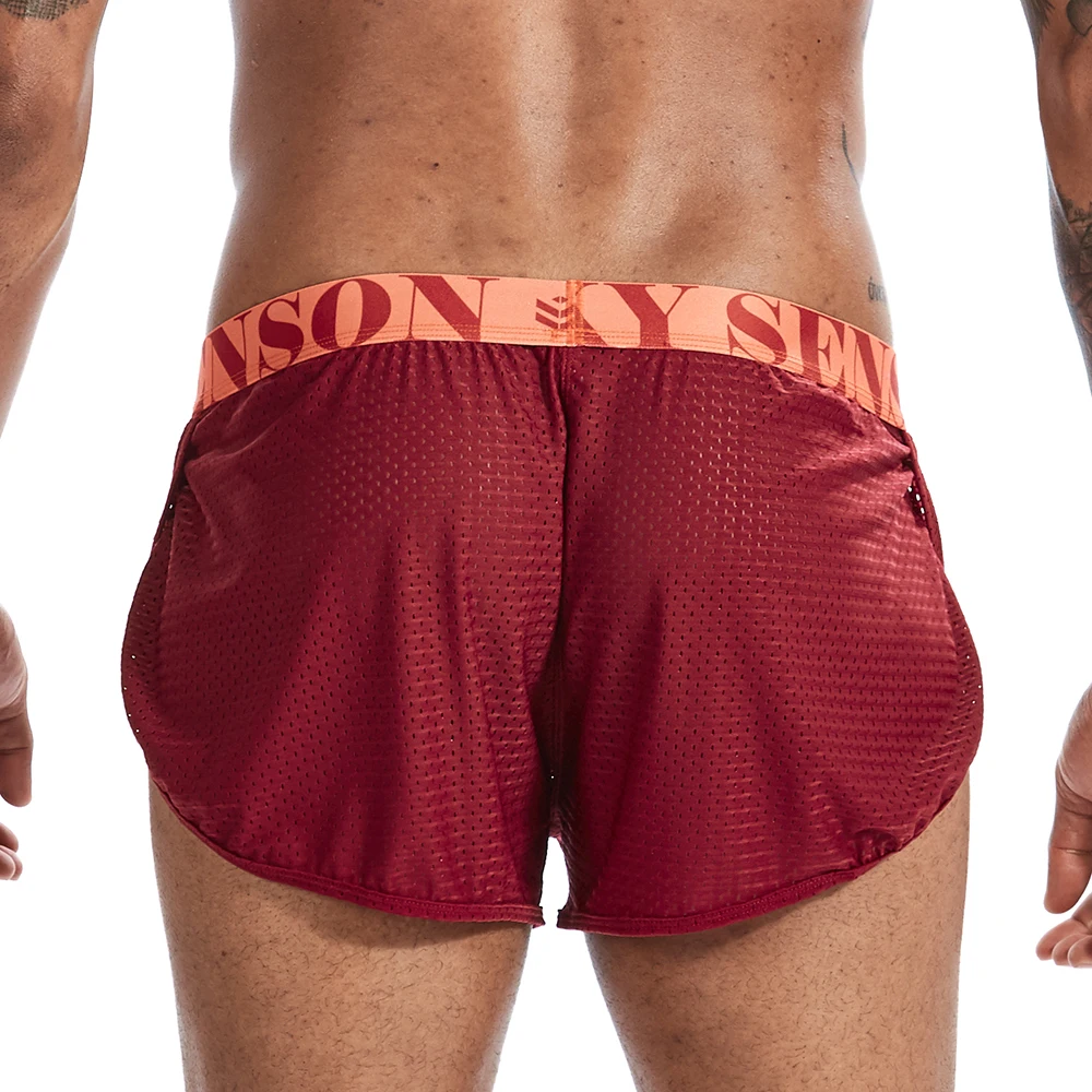 

Mens Arrow Shorts Pants Leisure Mens Summer Thin Active Arrow Shorts Underwear White Black Mesh Boxers