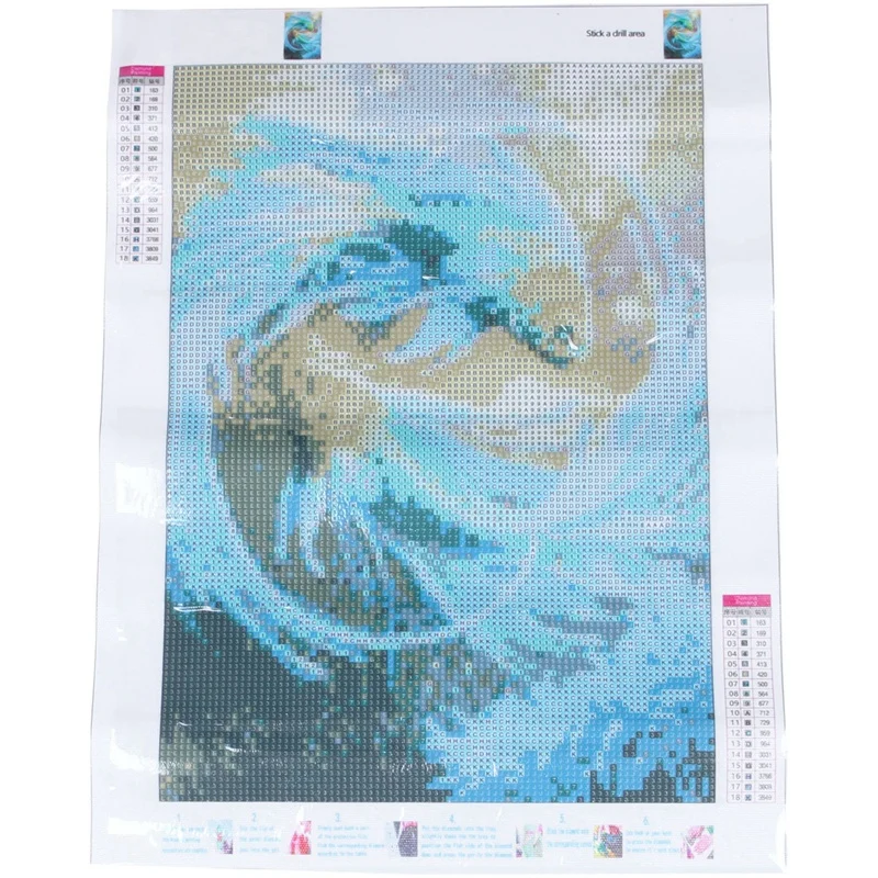 Diamond Embroidery Fish Picture Of Rhinestones Home Decor Painting Cross Stitch 5D Diy Animal | Дом и сад