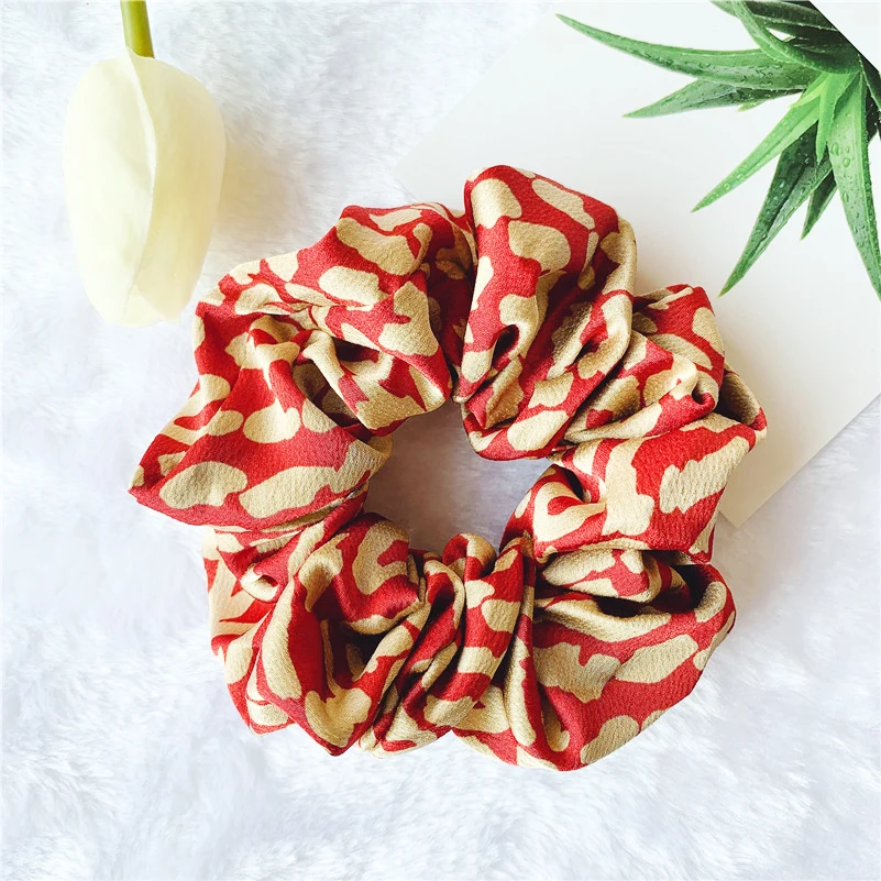 Женские резинки для волос Fahsion шифоновые бархатные эластичные заколки конского