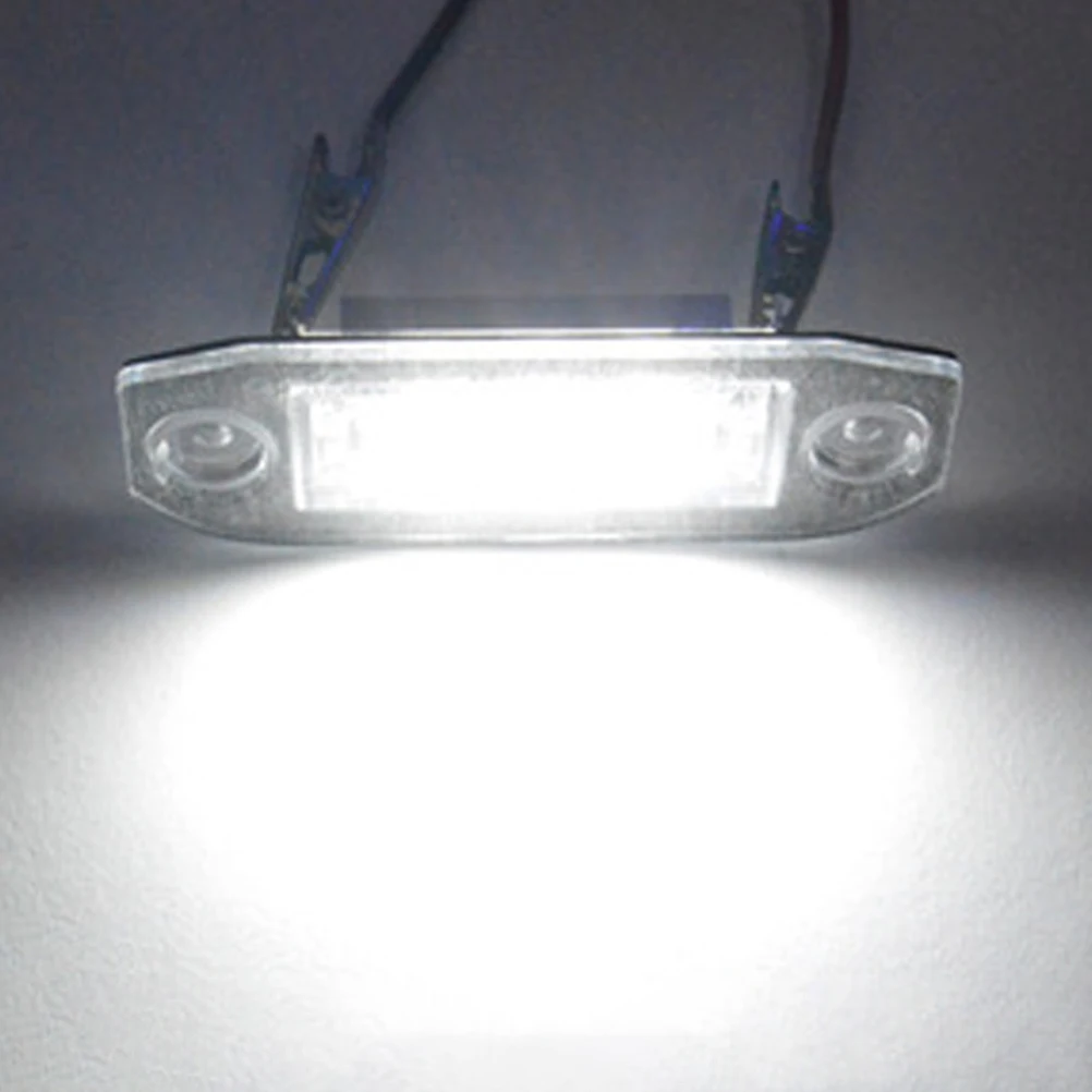 1 пара светодиодный ных ламп для номерного знака автомобиля|Световая