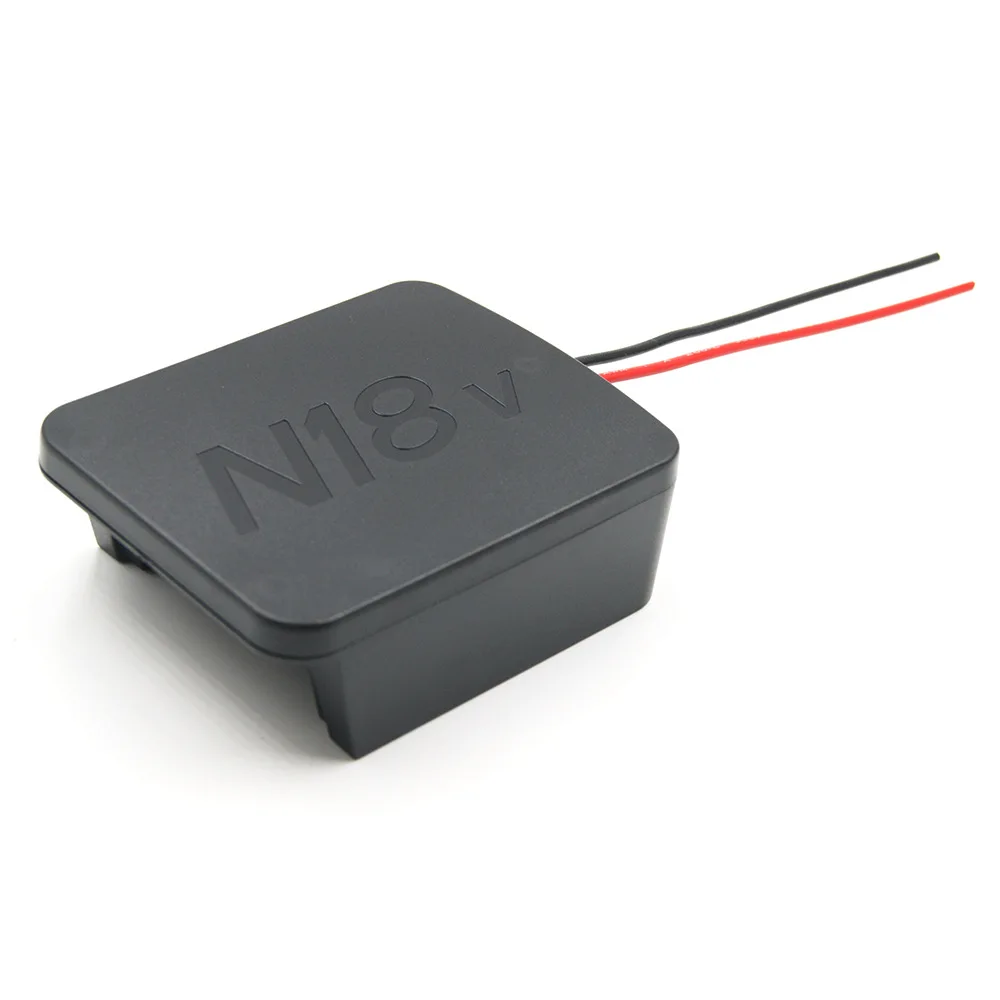 For Milwaukee 18V M18 Battery Adapter Power Connector Dock Holder With 12 Awg Wires Connectors Black in stock | Инструменты