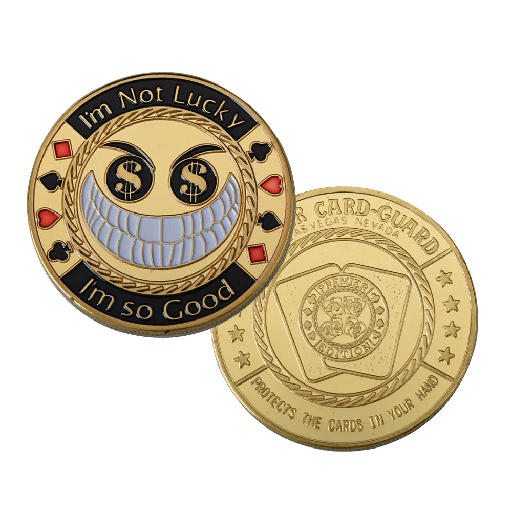 coin 24 WR 24k золото казино настольная игра Коллекционная монета чип покер карта защита карт в вашей руке Золотая коллекция подарок - Цвет: coin 24