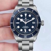 new pagani design original brands blue men watches mechanical watch sapphire glass sport waterproof male clock japan nh35 1671
