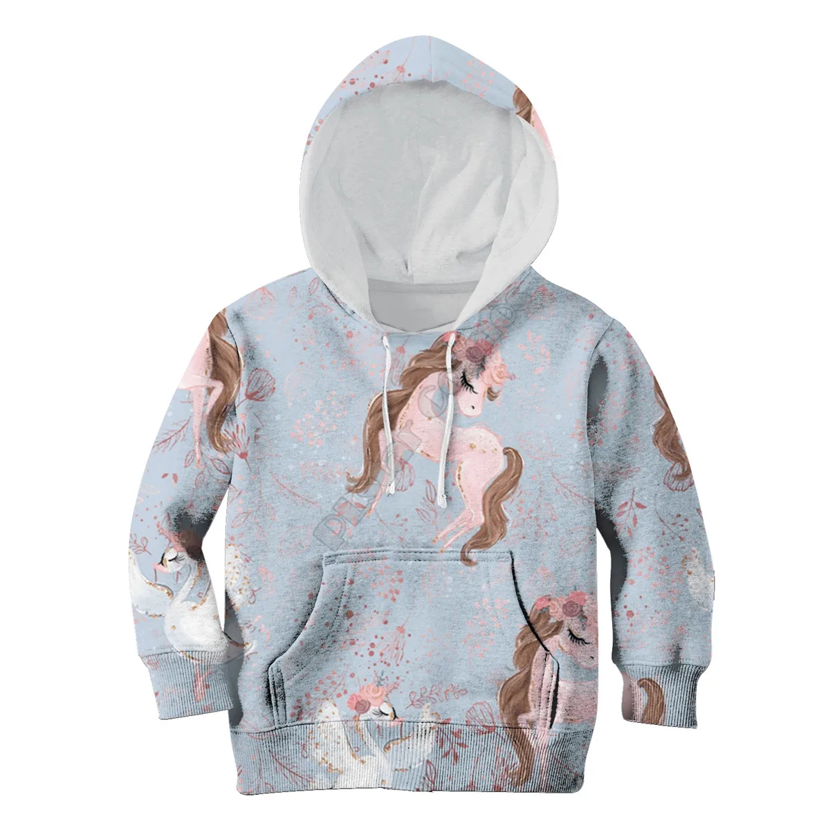 

Unicorn Custom Hoodies T-shirt Apparel 3D Printed Kids Sweatshirt Jacket T Shirts Boy Girl Funny