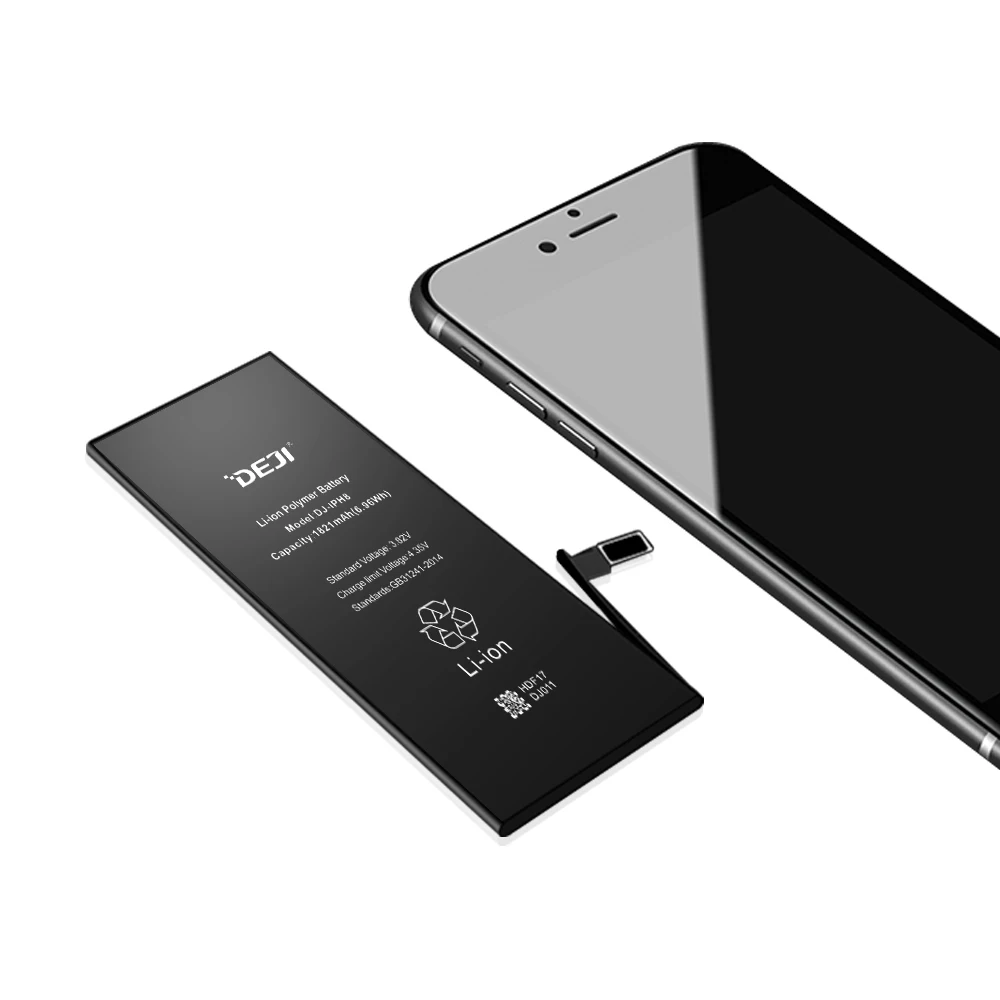 

DEJI for iphone X battery replacement 8P internal 5s se 8 battery real capacity