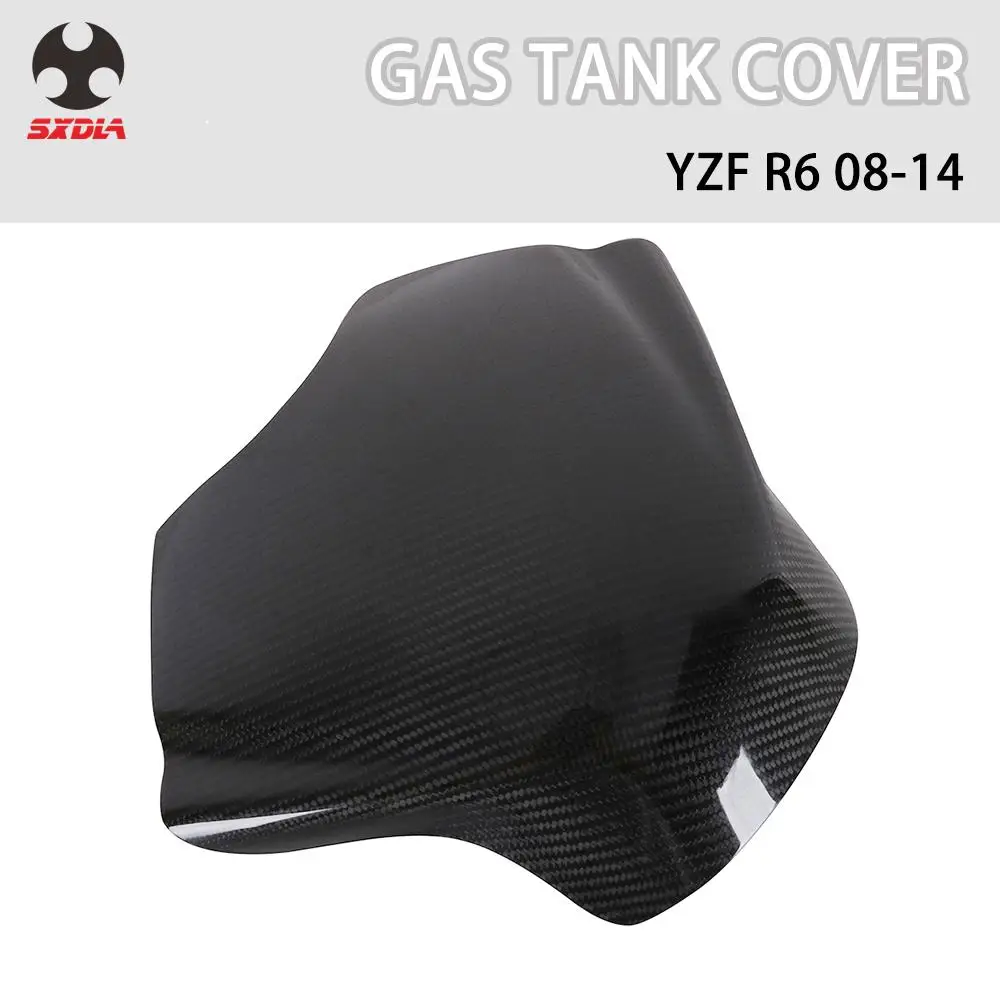 Мотоцикл углеродного волокна масла Топливный бак газа Защита Крышки для YAMAHA YZF R6