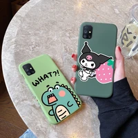 for samsung galaxy m12 m40s m40 m42 m51 m60s m80s casing with cartoon characters back cover comic case