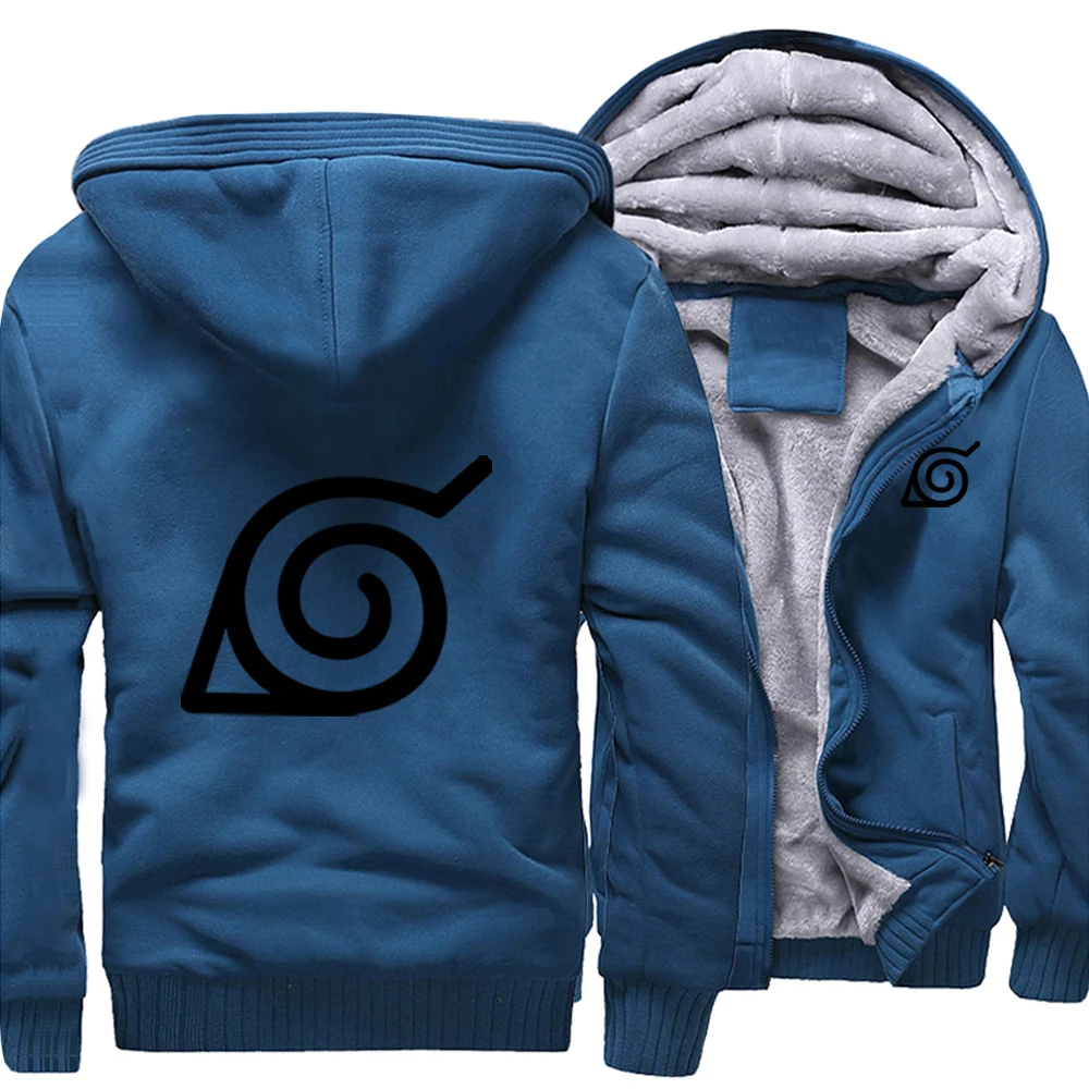 

Japanese Anime Brand Logo Raglan Hoodies Street Jackets Top Men Fitted Sweatshirt Winter Warm Printed Casual Outdoor Black Coat