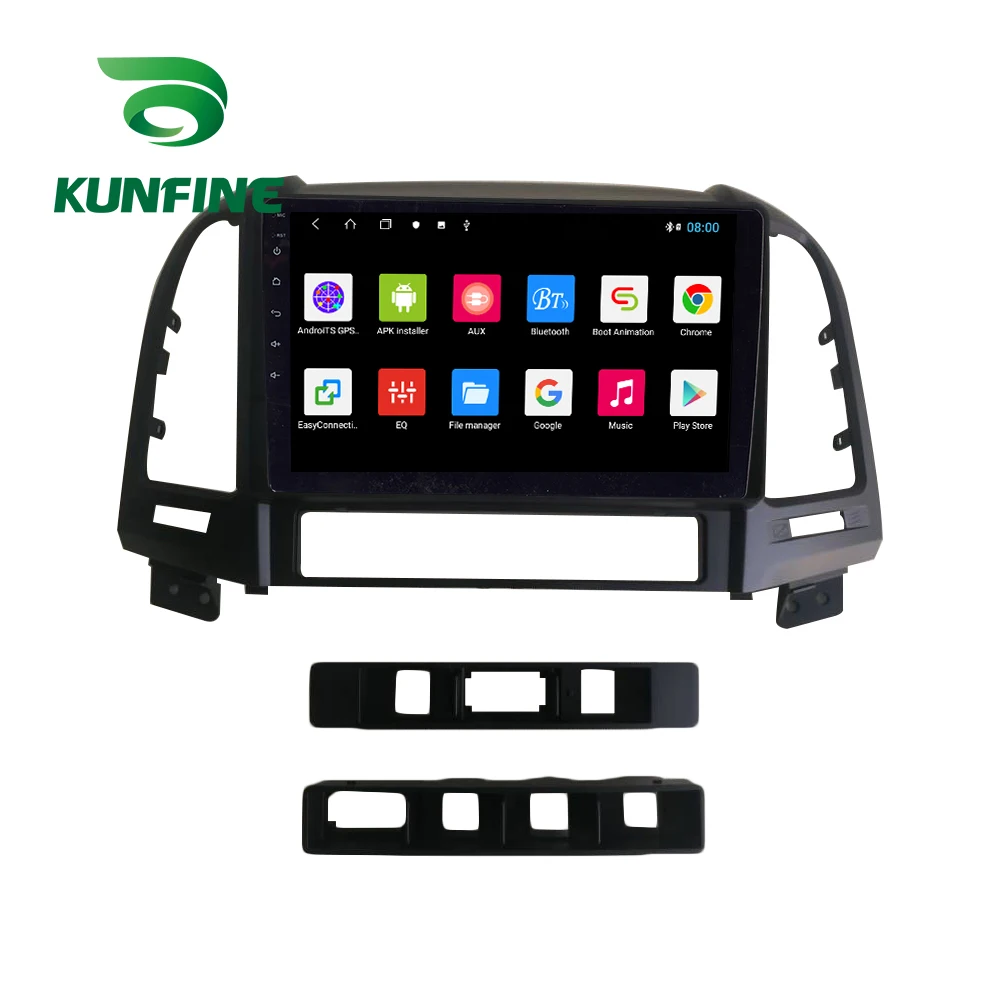 

Android 10.0 Octa Core Car DVD GPS Navigation Player Deckless Car Stereo for Hyundai Santafe 2006- 2012 Headunit Radio