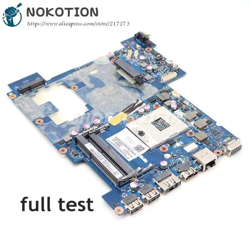 Материнская плата NOKOTION для ноутбука Lenovo G570 основная HM65 UMA HD DDR3 PIWG2 LA-675AP |
