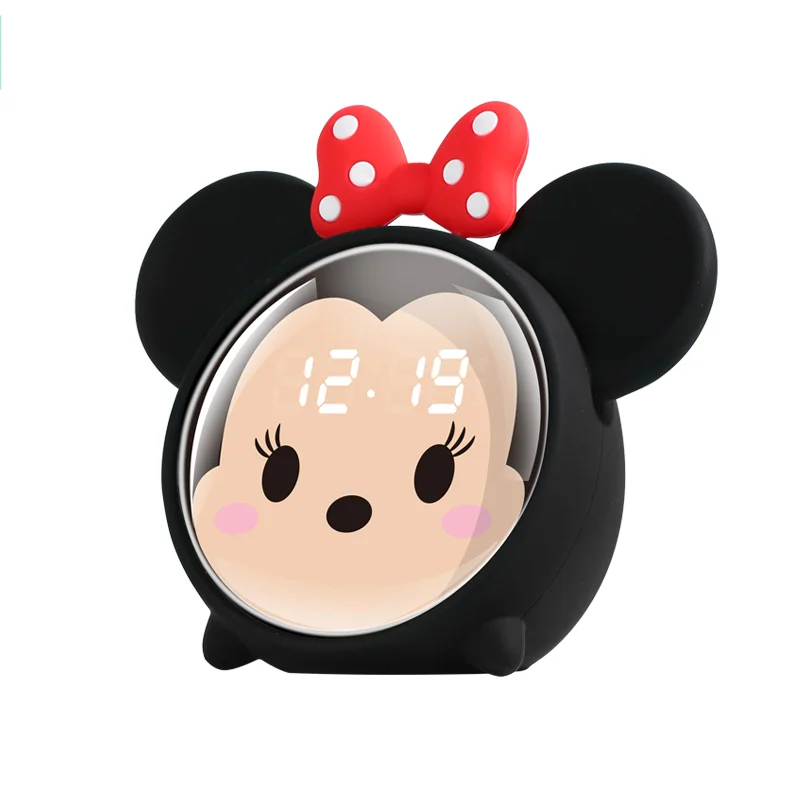 Беспроводной bluetooth-будильник Disney портативные милые Мультяшные электронные