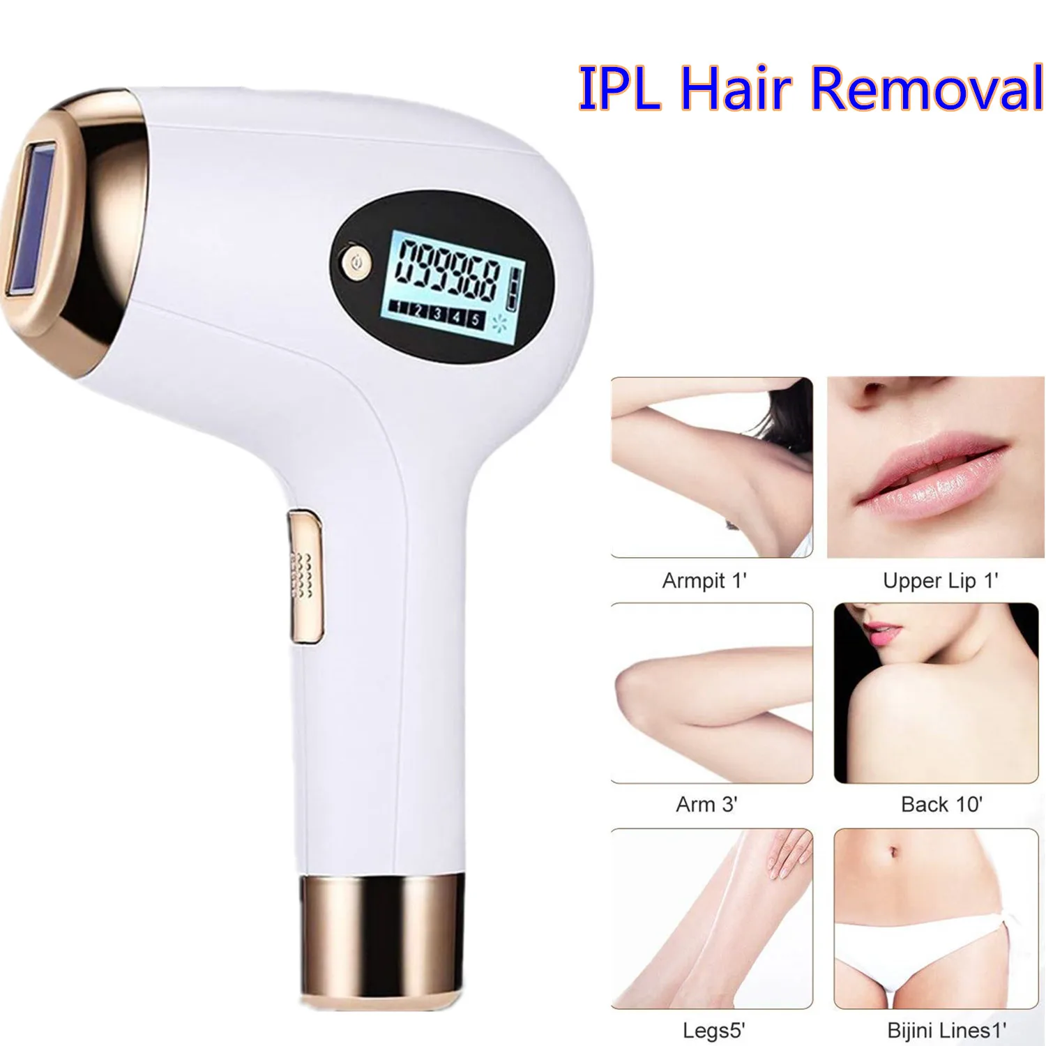

IPL Laser Epilator Permanent Bikini Armpit Razor Women Electric Epilator 500000 Flashes IPL Hair Removal Machine for Women