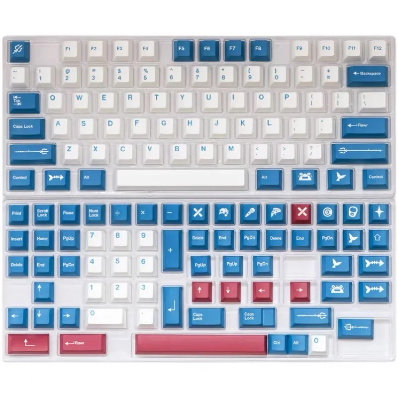 

141 Keys/set PBT Dye Subbed Key Cap For MX Switch Mechanical Keyboard Cherry Profile Keycaps Aoao Theme For Animal Crossing