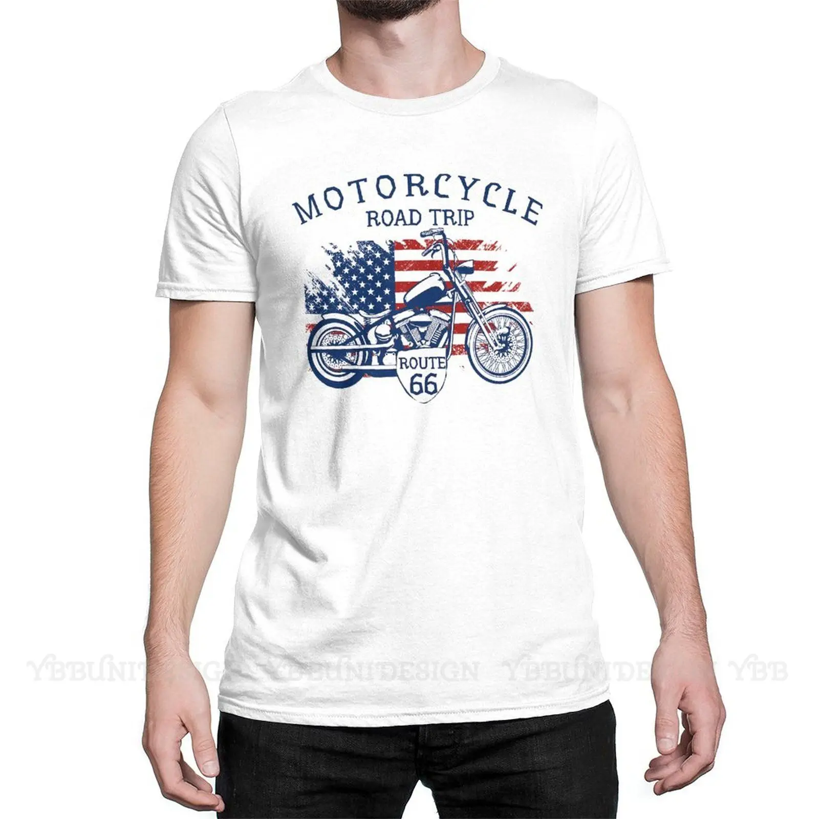 

Высококачественная забавная Мужская футболка с аниме юмором, рубашка из чистого хлопка для езды на мотоцикле и дороге, футболки в стиле Хар...