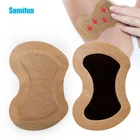 Sumifun 6 шт. в подмышечной области шеи Лимфатической Детокс пластырь против отёков травы Стикеры не вызывает болезненных ощущений груди лимфоузлы патч уход за кожей C1917