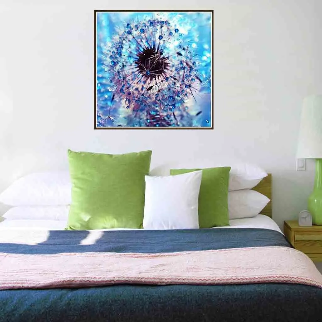 2020 DIY New 5D Diamond Painting Dandelion Scenery Modern Cross Stitch Full Decorations Living Room | Дом и сад