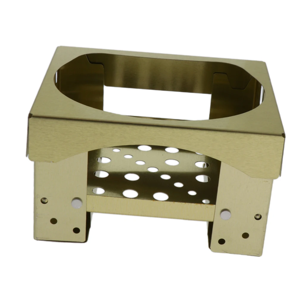 Спиртовая мини плита карманная портативная туристическая Складная спиртовая