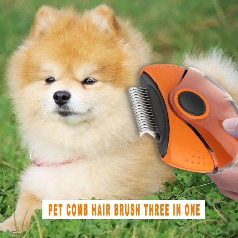 Прямая поставка расческа для выпадения волос домашних животных щетка собак