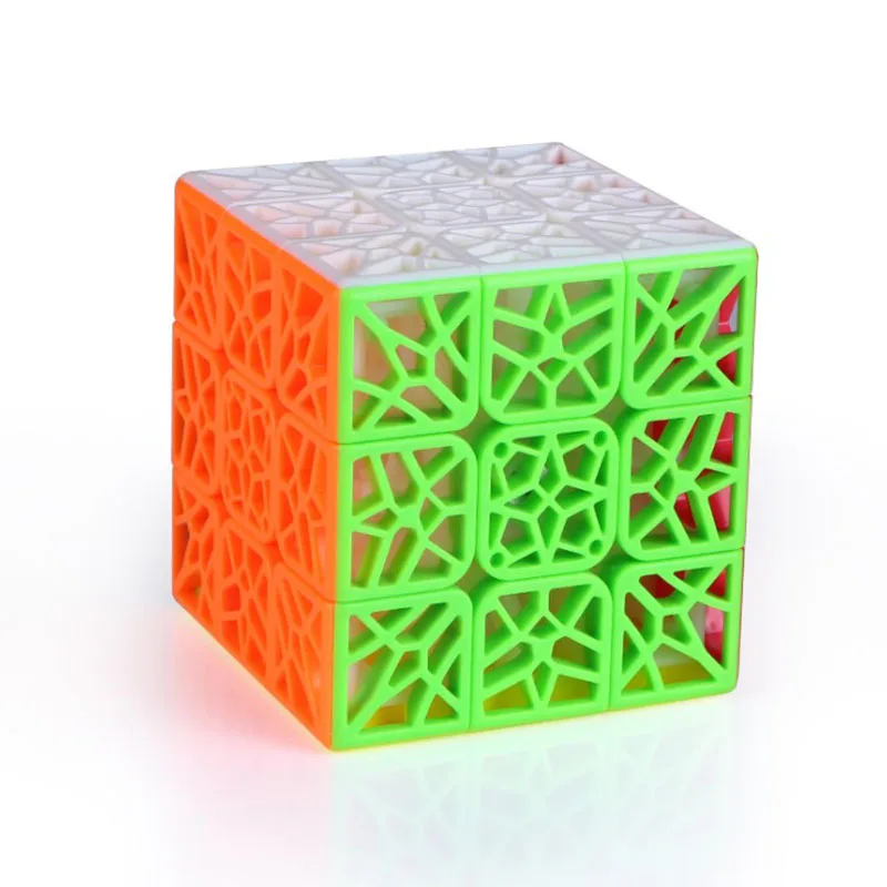 Креативный DNA 3x3x3 волшебный кубик головоломка игрушка форма спекаля полый дизайн