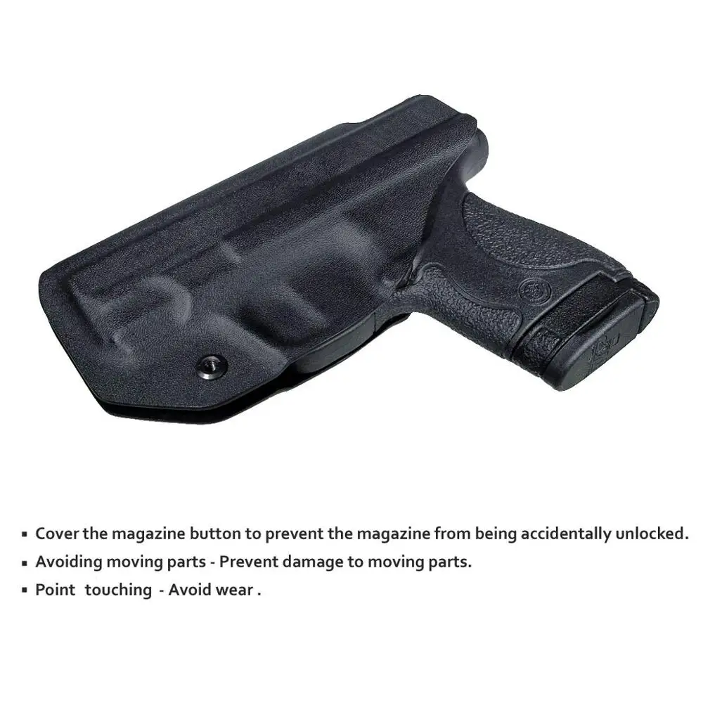 B.B.F Make Чехол-кобура для тактического кидекса IWB Подходит для: M &amp P Shield 9 мм/. 40 s w
