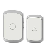 new wireless waterproof doorbell 300m range us eu uk plug home intelligent door bell 36 ring bell chimes 1 button 1 receiver
